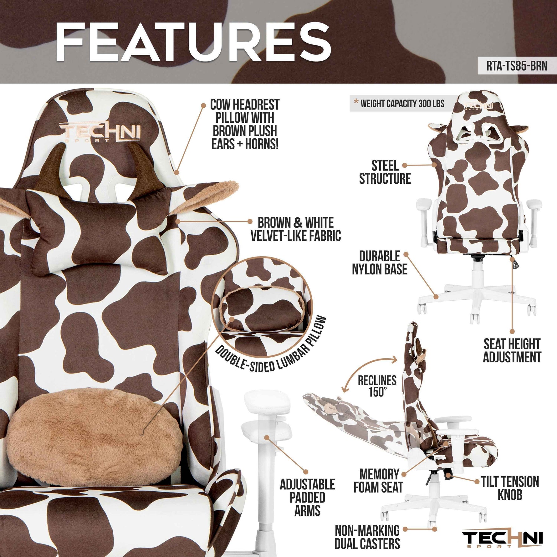 Techni Sport TS85 Ergonomic Office Chair product image 3