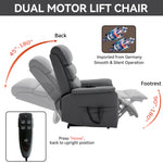 Dual-Motor Power Lift Heat & Massage Recliner detail image 91