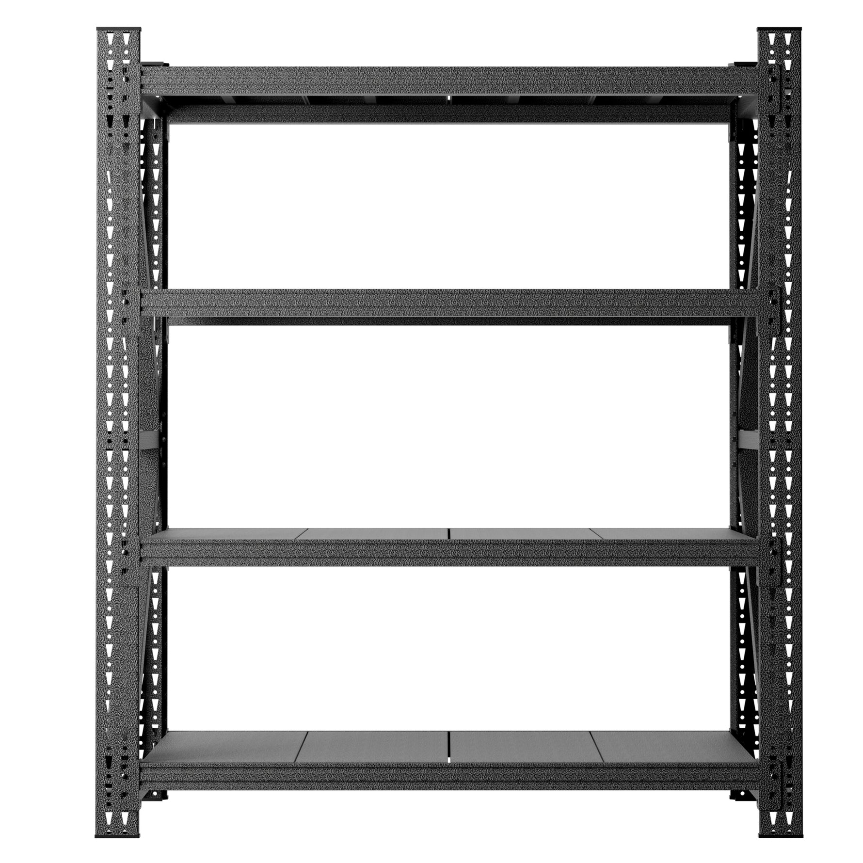 Heavy Duty Metal Adjustable Garage Shelving Unit, 4000lb Capacity Industrial Storage Rack for workshop, garage, storage, or utility use