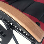 Oversized Padded Zero Gravity Chair with Cup Holder, 400 lb Capacity detail image 9