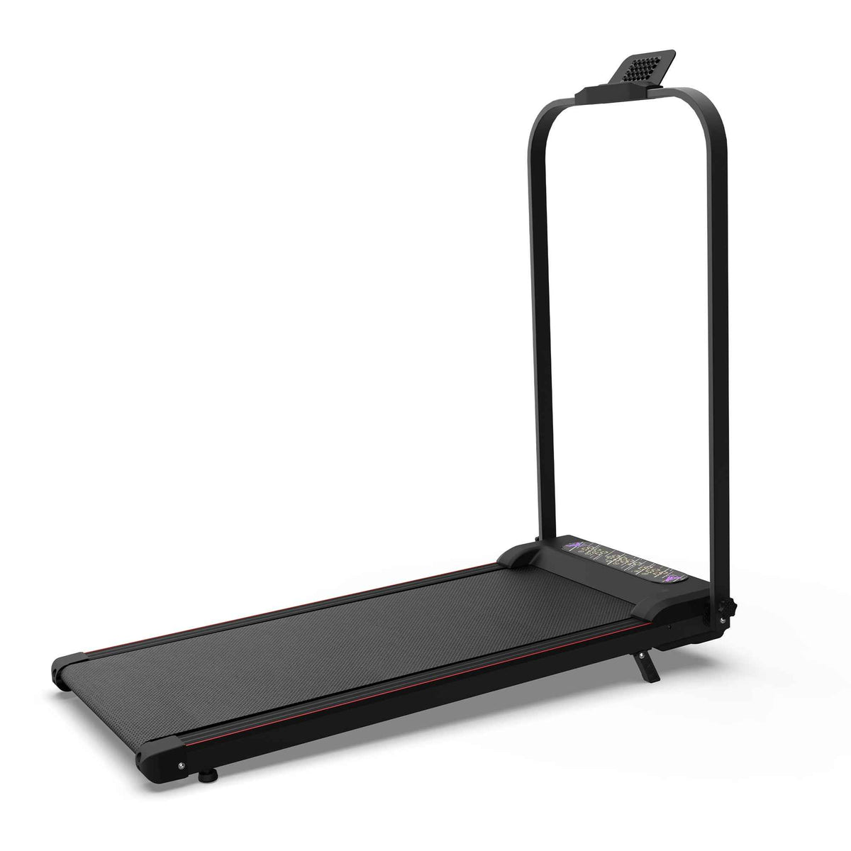 Foldable Under-Desk Walking Pad with Handlebar & Incline under-desk walking pad