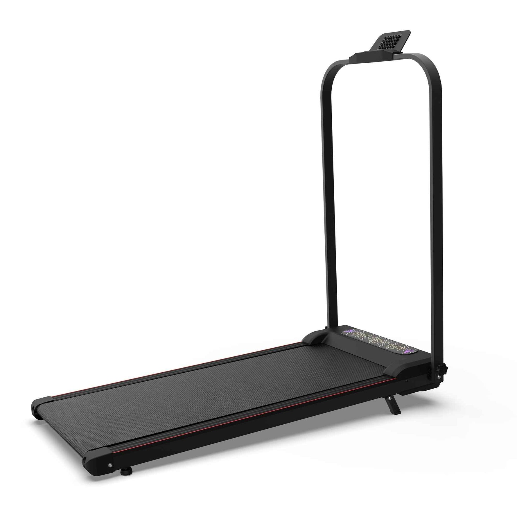 Foldable Under-Desk Walking Pad with Handlebar & Incline under-desk walking pad