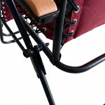 Oversized Padded Zero Gravity Chair with Cup Holder, 400 lb Capacity detail image 12