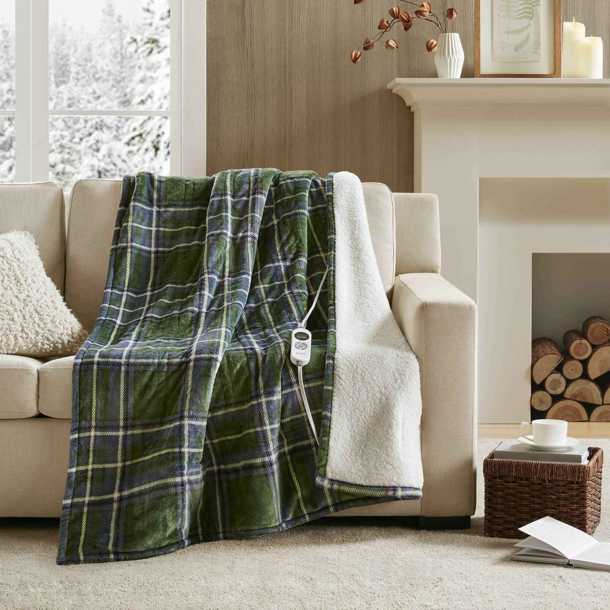 50" x 60" Soft Heated Throw detail image 18