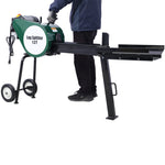 12-Ton Portable Electric Horizontal Log Splitter for workshop, garage, storage, or utility use