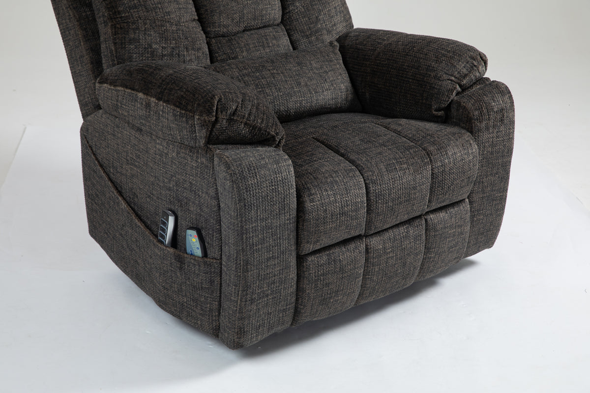 Power Lift Recliner with Heat, Massage & High-Density Foam detail image 23