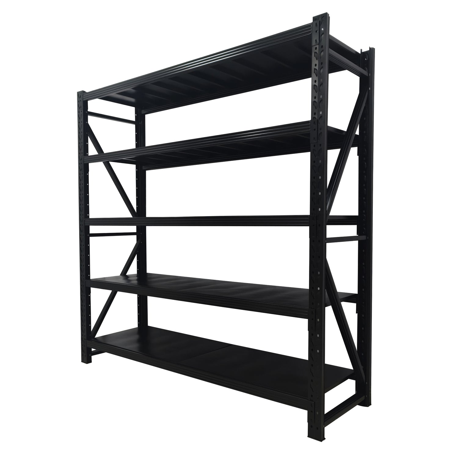 5-Tier Adjustable Metal Garage Shelving Unit for workshop, garage, storage, or utility use
