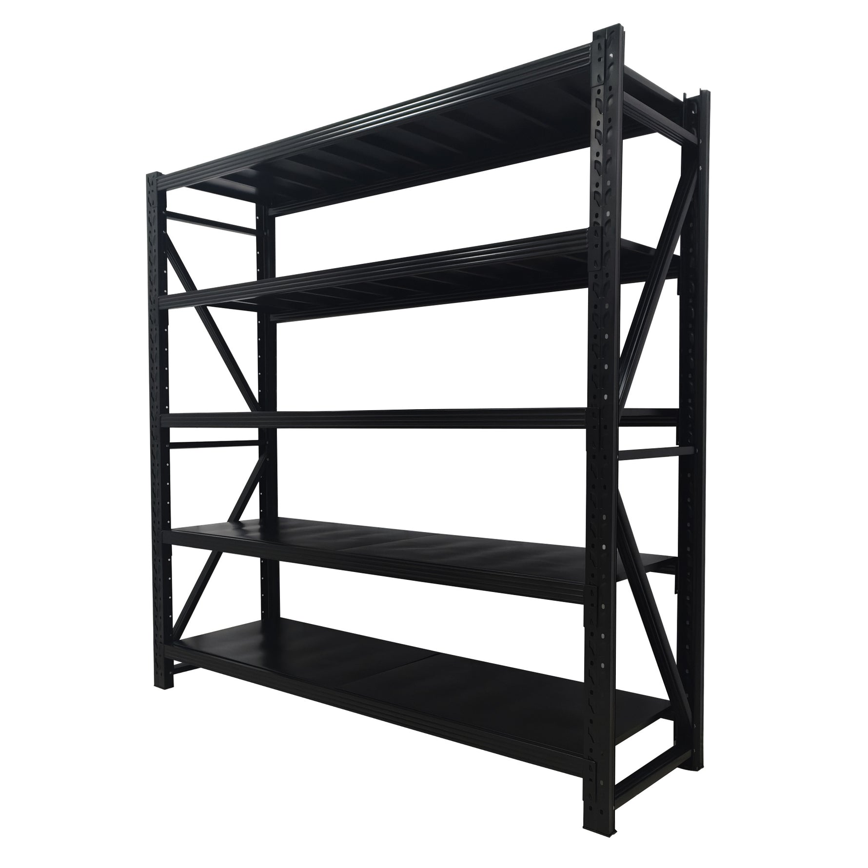 5-Tier Adjustable Metal Garage Shelving Unit for workshop, garage, storage, or utility use
