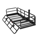 500 lb Folding Hitch Cargo Carrier for 2" Receiver for workshop, garage, storage, or utility use