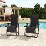 Folding Zero Gravity Lounge Chair with Headrest detail image 13