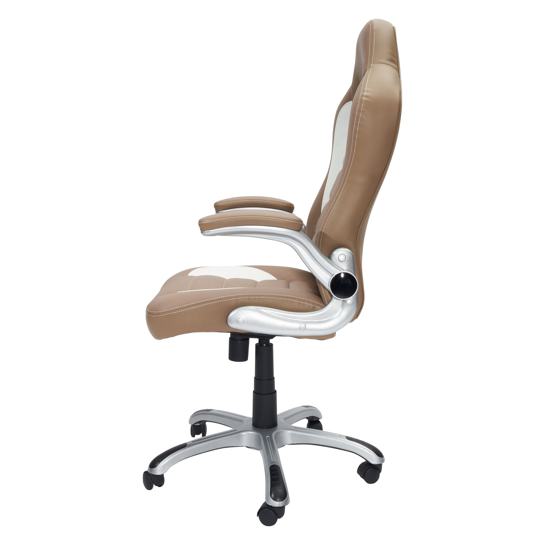 Techni Mobili High-Back Sport Office Chair, Camel for home office seating