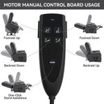Dual-Motor Power Lift Heat & Massage Recliner detail image 75