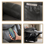 Air Leather Recliner Chair with Vibration and Heating detail image 16