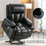Power Lift Massage Recliner with Heat and Vibration detail image 7