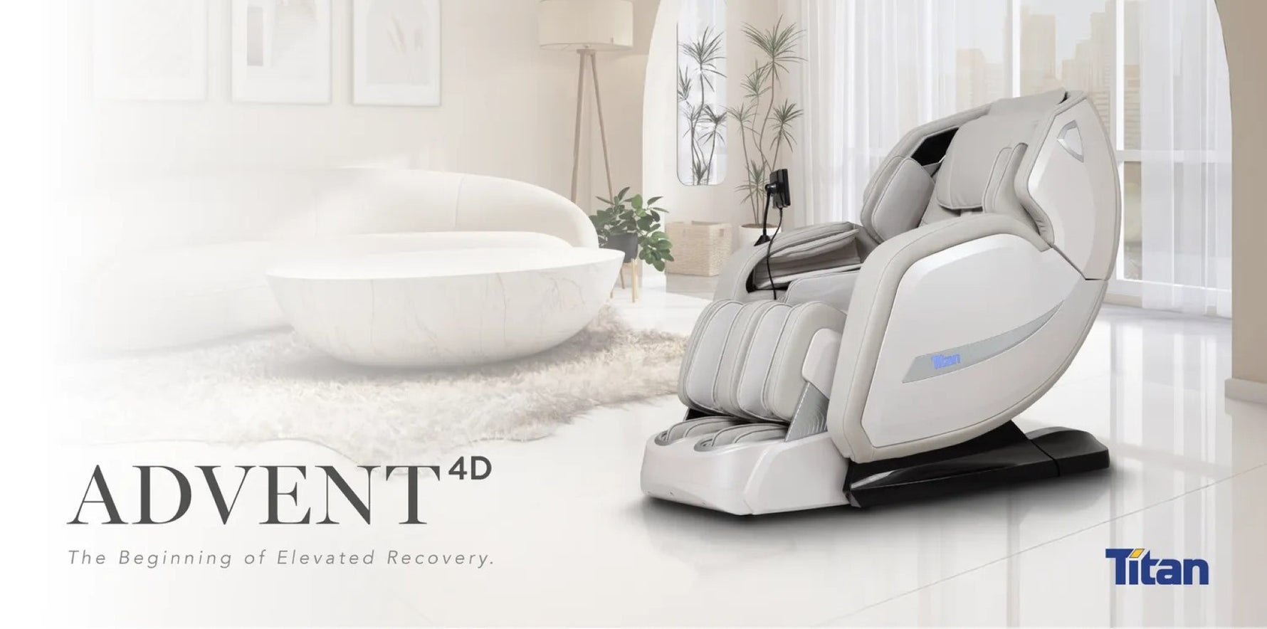 Titan 4D Advent Massage Chair With Intelligent Control helpful visual detail image