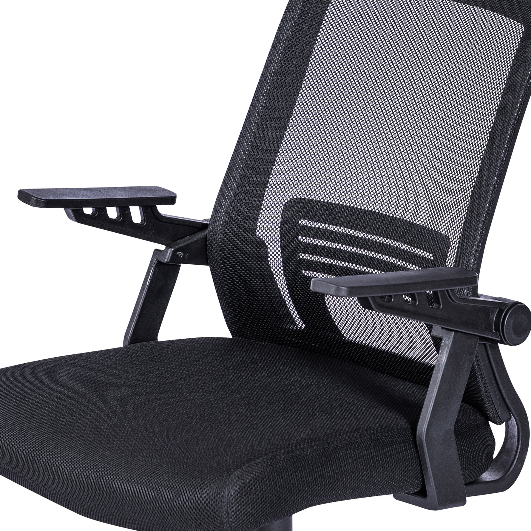 Techni Mobili Ergonomic Mesh Office Chair, Black for home office seating