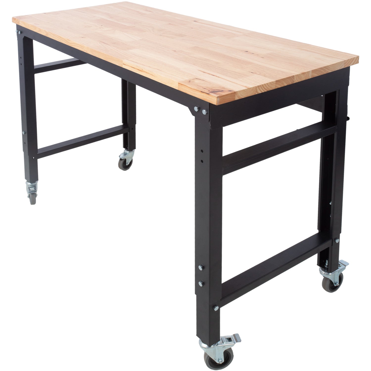 48" Rolling Adjustable Workbench workshop project bench