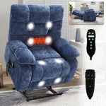 Dual-Motor Lift Recliner with Heat & Massage, 350 lb Capacity detail image 75