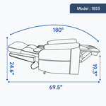Dual-Motor Leather-Air Power Lift Recliner detail image 148