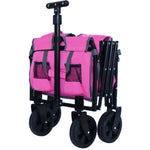 Expandable Dual-Layer Utility Wagon for workshop, garage, storage, or utility use