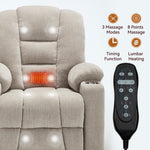 Large Dual-Motor Power Lift Heat & Massage Recliner detail image 83