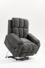 Oversized Lay Flat Recliner with Heat and Massage, Extended Footrest, Cup Holderr detail image 27