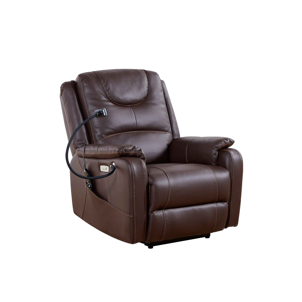 Liyasi Zero Gravity Power Recliner with Massage, Heat & Phone Holder detail image 2