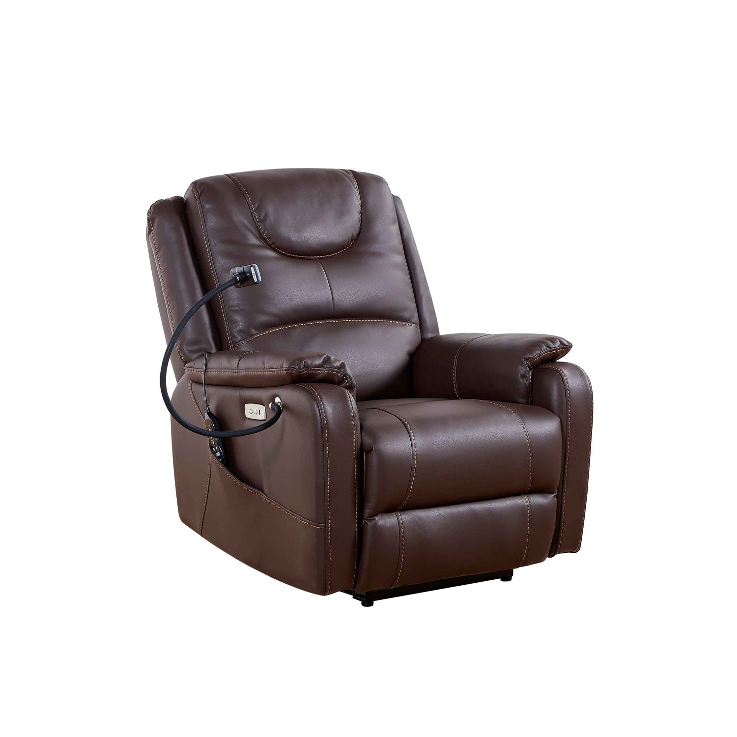 Liyasi Zero Gravity Power Recliner with Massage, Heat & Phone Holder detail image 2