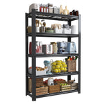 Industrial Heavy Duty Adjustable Metal Mesh Storage Shelving Unit for workshop, garage, storage, or utility use