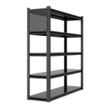 Heavy-Duty Adjustable Garage Shelving with Pegboard for workshop, garage, storage, or utility use