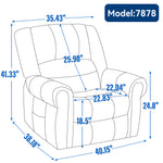 Dual-Motor Power Lift Heat & Massage Recliner detail image 27