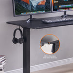 48" x 24" Electric Standing Desk workspace desk setup