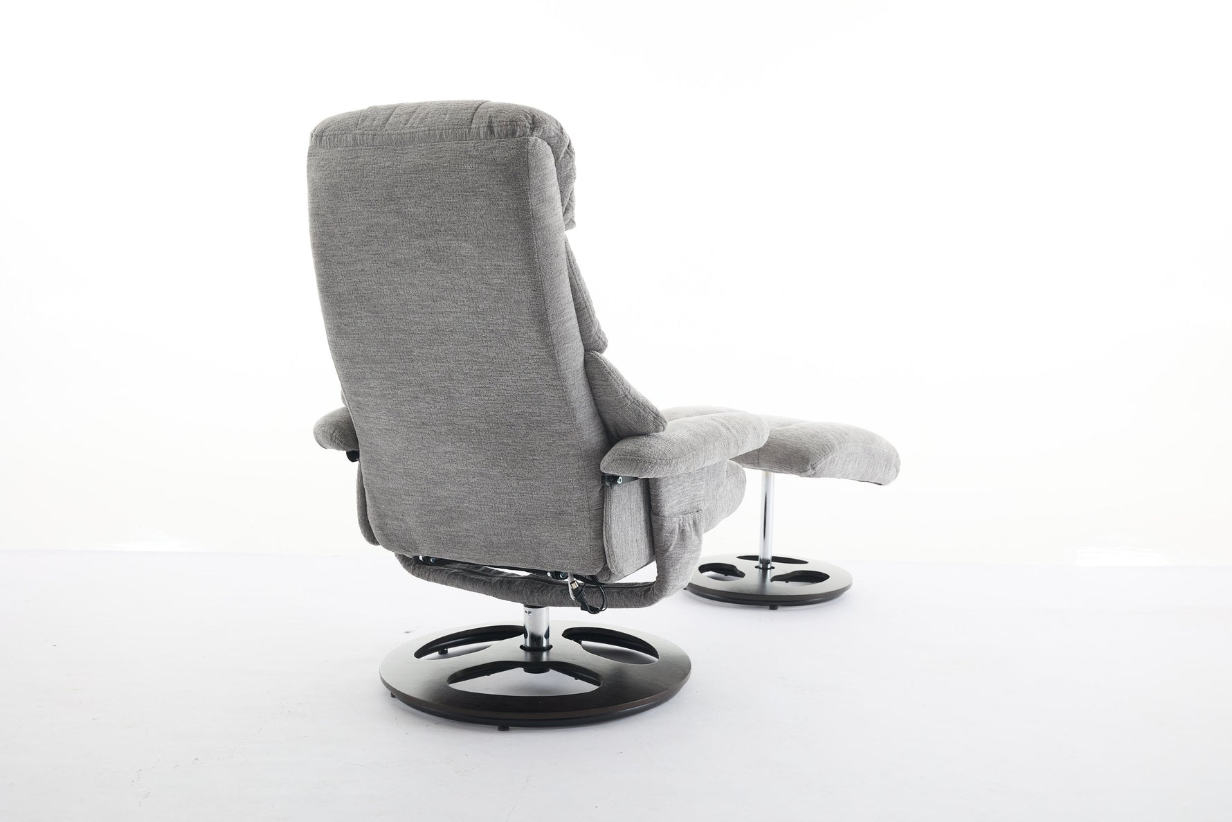 Ergonomic Recliner Chair with Ottoman - 360° Swivel Massage Lounge detail image 16