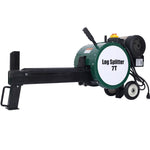 7-Ton Portable Electric Horizontal Log Splitter for workshop, garage, storage, or utility use