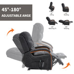 Power Chenille Lift Recliner Chair Dual Motor Infinite Position Up to 350 Pounds detail image 62