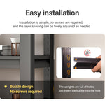MAKEACE STEEL FURNITURE Storage Shelving for workshop organization and utility