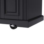 54 in. Rolling Kitchen Island with Drop Leaf & Storage product view 113