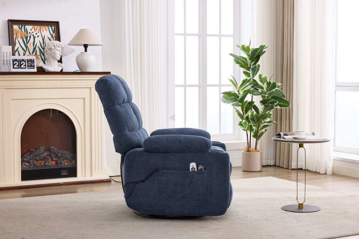 Fabric Heat & Massage Recliner detail image 40