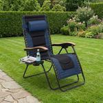 Oversized Padded Zero Gravity Chair with Cup Holder, 400 lb Capacity detail image 26