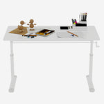Height Adjustable Study Desk for Home Office workspace desk setup