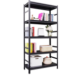 5-Tier Heavy-Duty Adjustable Metal Storage Rack for workshop, garage, storage, or utility use