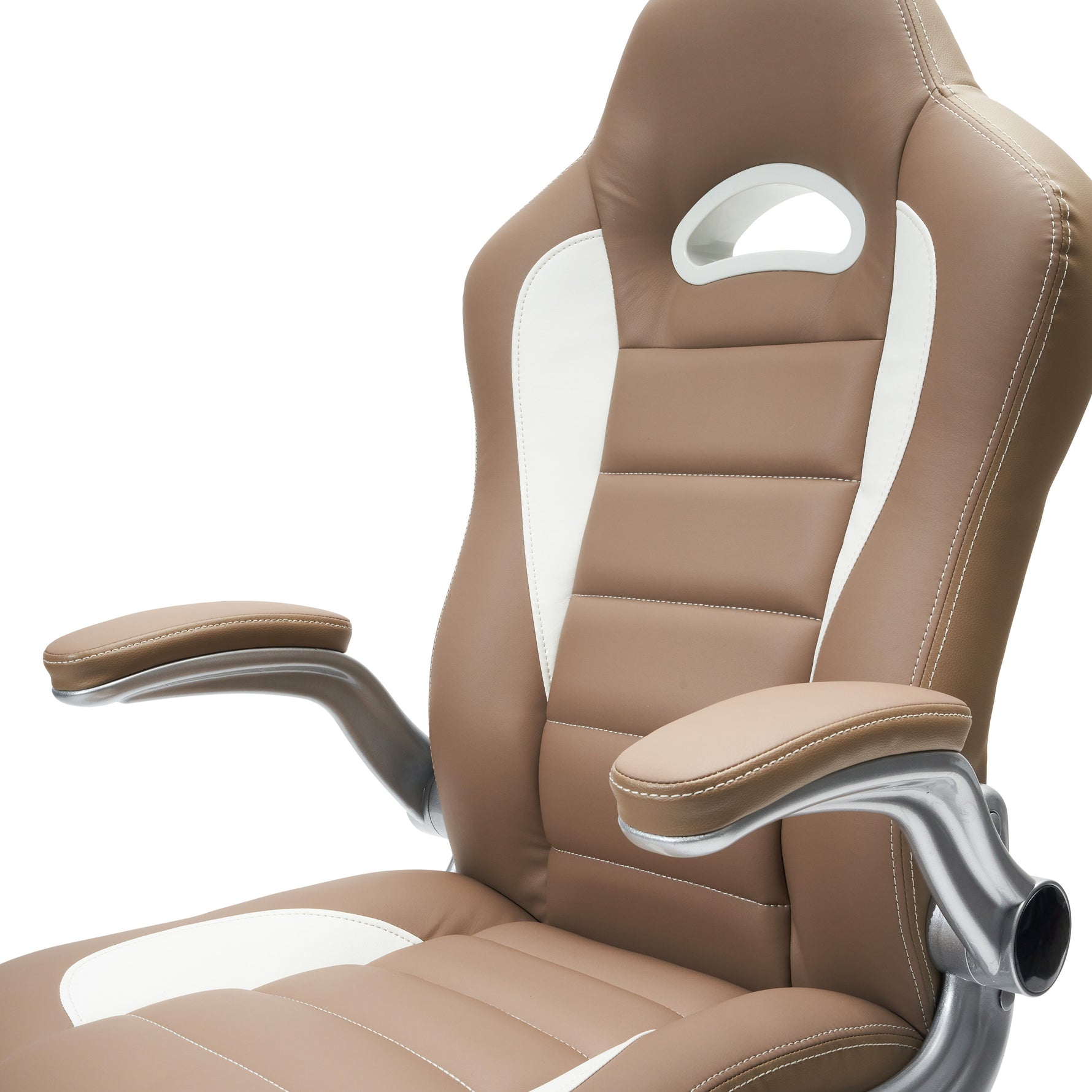 Techni Mobili High-Back Sport Office Chair, Camel for home office seating
