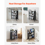 Heavy-Duty Rolling Utility Service Cart with 360° Swivel Wheels for workshop, garage, storage, or utility use