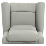 Modern PU Leather Manual Recliner Chair with 270° Swivel, Massage detail image 31