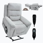 Dual-Motor Leather-Air Power Lift Recliner detail image 141