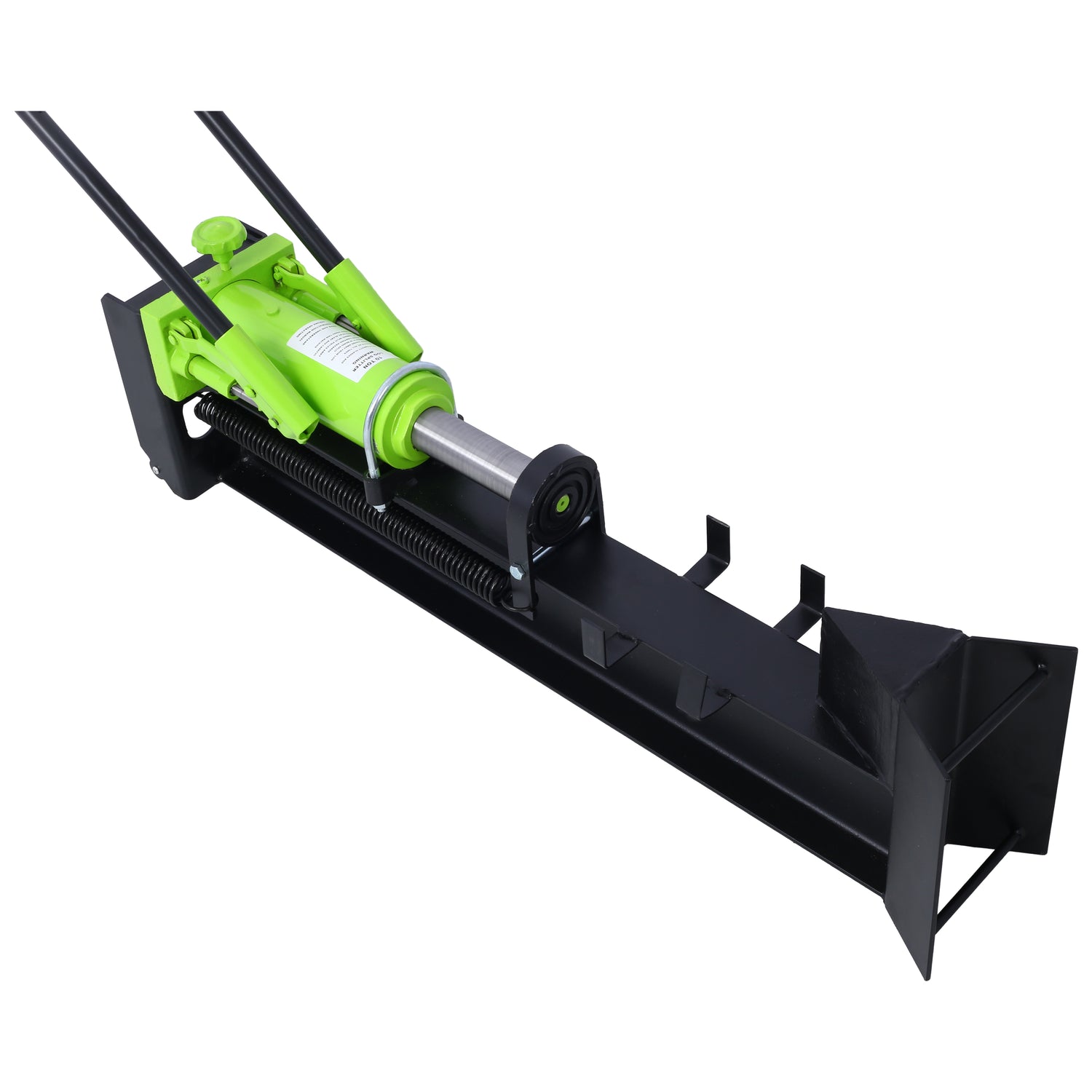10-Ton Manual Hydraulic Horizontal Log Splitter for workshop, garage, storage, or utility use