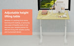 Height Adjustable Study Desk for Home Office workspace desk setup