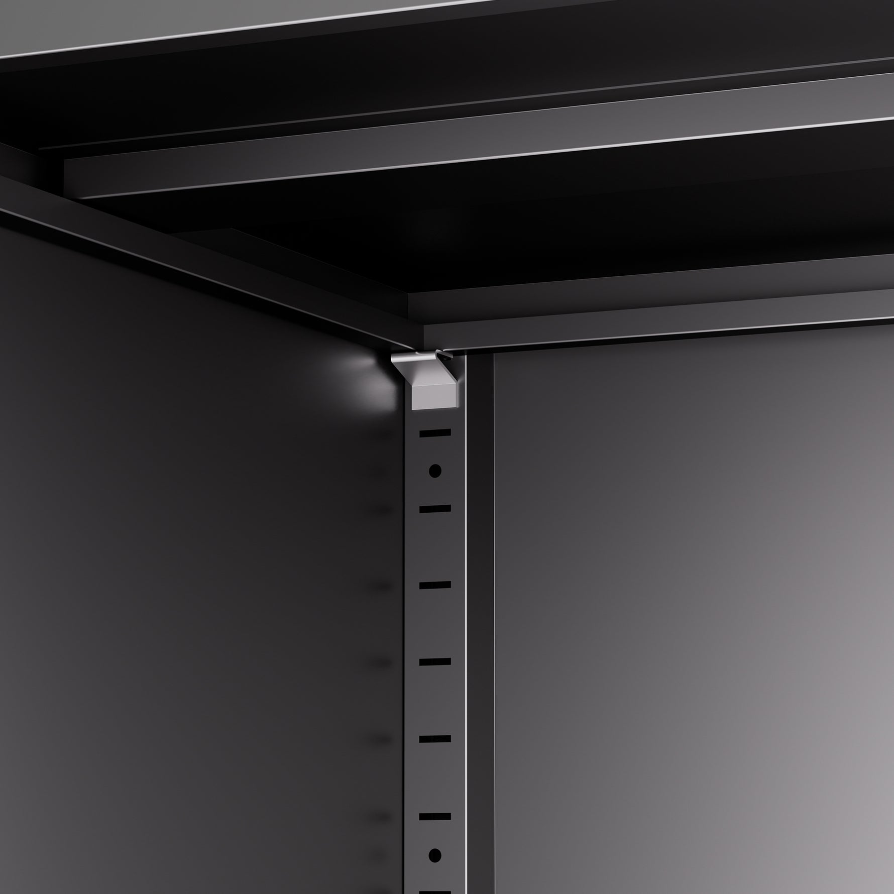Locking Steel Garage Storage Cabinet with 4 Adjustable Shelves for workshop, garage, storage, or utility use