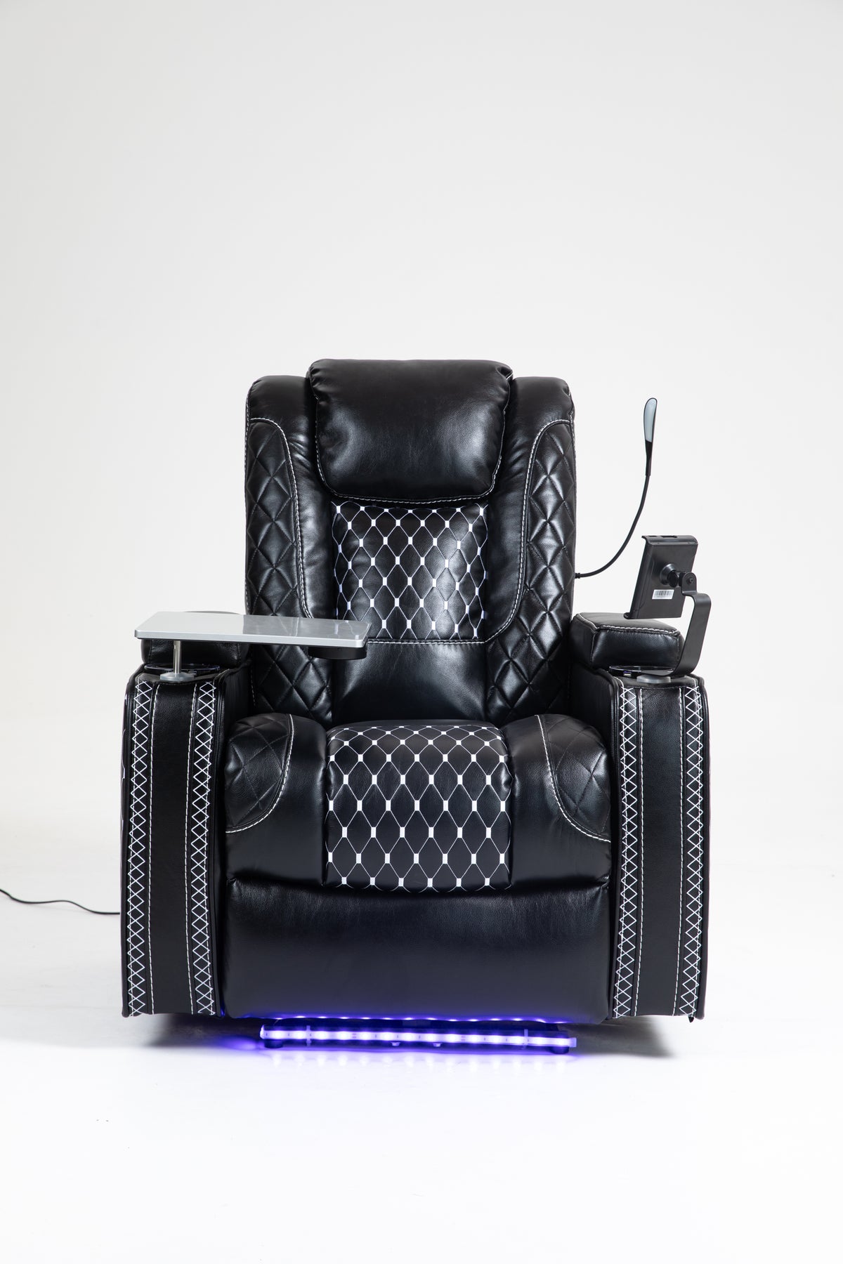 Power Zero Gravity Recliner with Storage, Cup Holder & Laptop Table detail image 7