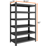 Heavy-Duty Adjustable Metal Storage Shelving Units for workshop, garage, storage, or utility use